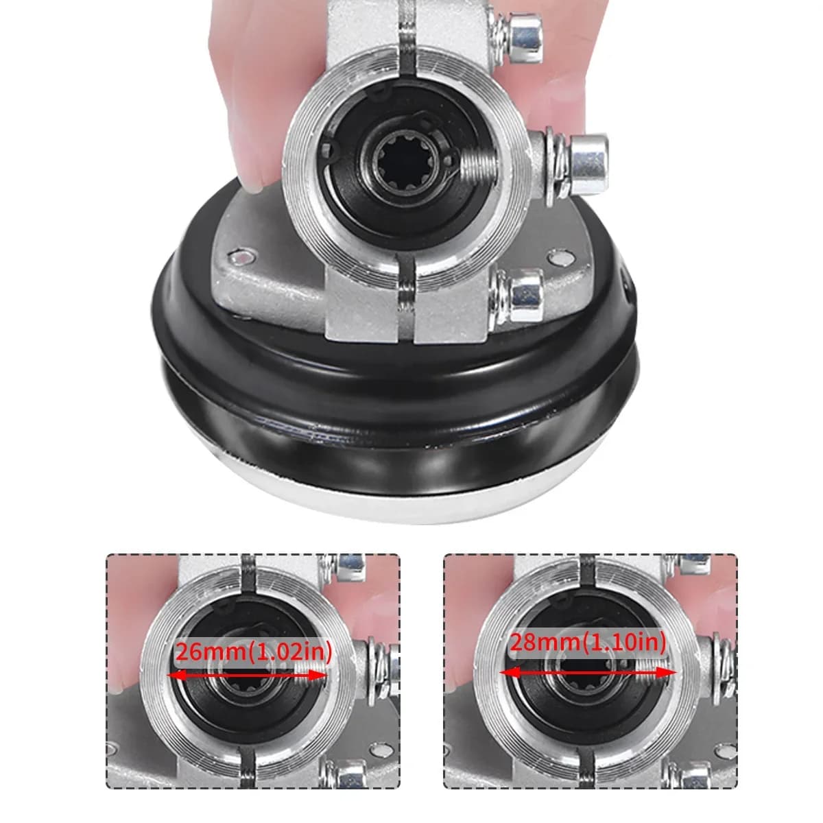 26mm/28mm fűnyíró csigaház cserélhető feje